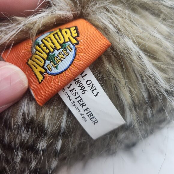 Owl Adventure Planet Plush Stuffed Animal Feathers Blue Closed Eyes - Picture 7 of 7